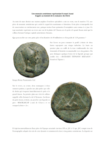 Une monnaie arménienne représentant le mont Ararat