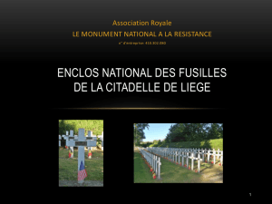 Enclos national des fusillés de la Citadelle de Liège - BEL