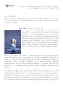 La tromperie du réchauffement global : L`emblématique ours polaire