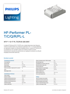 HF-Performer PL-T/C/Q/R/PL-L