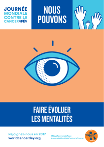 nous pouvons - World Cancer Day