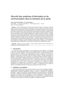 Sécurité des systèmes d`information et de
