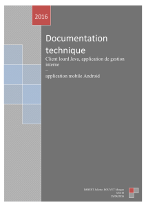 Documentation technique - Portfolio