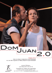 Juan Dom 2.0 - Théâtre des Asphodèles