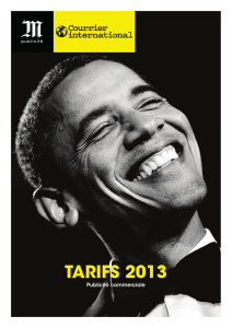 tarifs 2013 - M Publicité