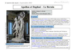 Apollon et Daphné – Le Bernin