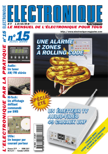 ELECTRONIQUE et Loisirs magazine n°15 - Août 2000