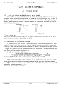 TD10_Bilans_Mécaniques - La physique en PSI Loritz