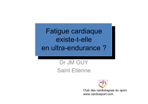 Fatigue cardiaque JM Guy