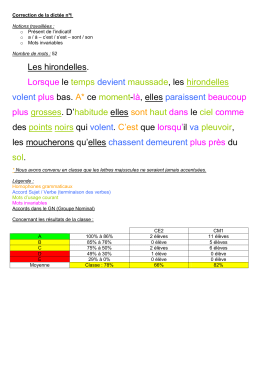 dictée cm1 la rencontre