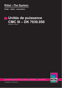 Unités de puissance CMC III – DK 7030.050