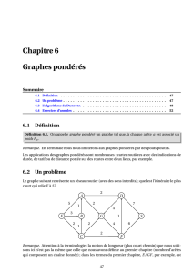 Chap06 : Graphes pondérés - Perpendiculaires