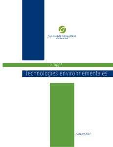 Grappe - Technologies environnementales