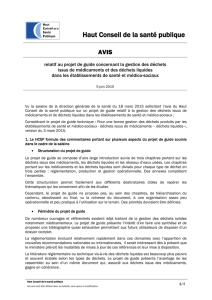 Avis (532 ko) - Haut Conseil de la santé publique