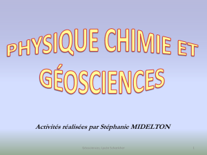 Physique Chimie et Géosciences