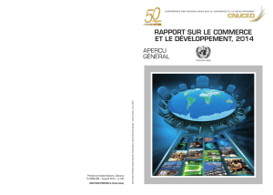 rapport sur le commerce et le développement, 2014