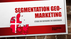 Segmentation geo-marketing