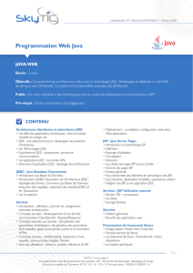 Programmation Web Java