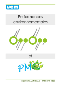 Performances environnementales et