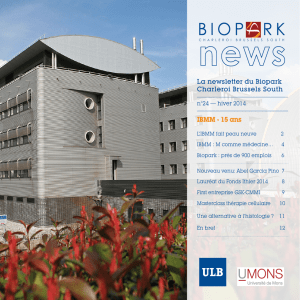 IBMM - 15 ans - Lafontaine Lab