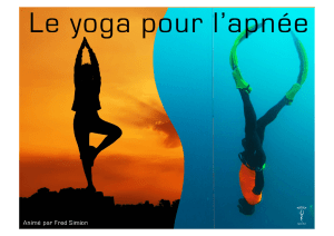 Le Yoga pour l`apnée