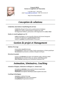 télécharger mon CV - François Druel, PhD