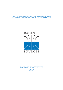 Cliquez-ici - Fondation Racines et Sources