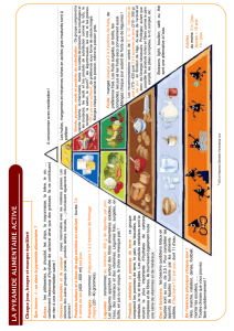la pyramide alimentaire active