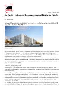 Médipôle : naissance du nouveau grand hôpital de
