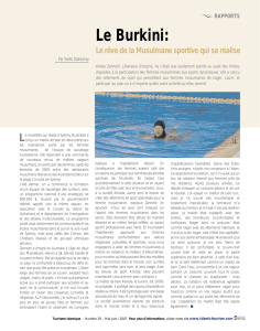 Le Burkini - Islamic Tourism Magazine