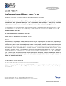 Case report - The Pan African Medical Journal