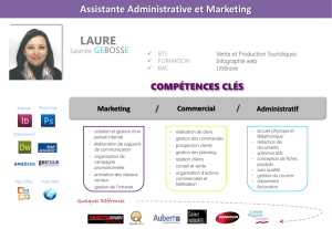 Assistante Administrative et Marketing