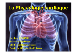 physiologie cardiaque sfax
