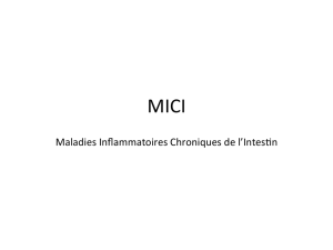 Maladies Inflammatoires Chroniques de l`Intes?n