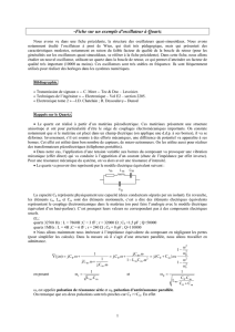 Exemple d`étude d`oscillateur quasi-sinusoïdal: l`oscillateur à