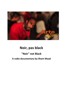 Noir, pas black