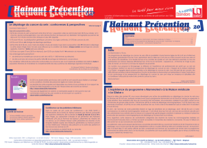 Hainaut Prévention Info N°20