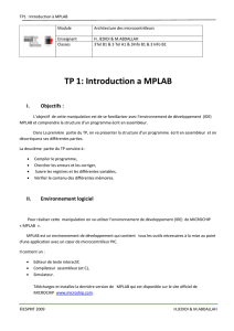 TP 1: Introduction a MPLAB - esprit-AM