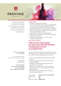 Infos - Provins