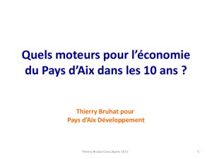 2011-06-23 - Quels moteurs pour l`économie du Pays d`Aix dans les