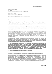 MNE - Février 2014 - Recommanadtion n° 2014-0188