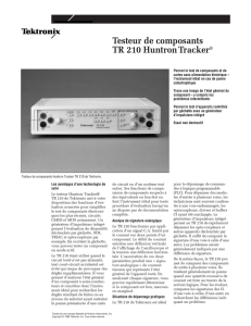 Testeur de composants TR 210 Huntron Tracker