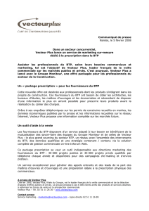 Communiqué de presse Nantes, le 5 février 2008