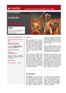 Le Roi Siri - Festival International de Films de Fribourg