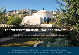 le centre international marie de nazareth