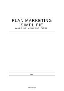 Plan marketing 30 pages par kratiroff