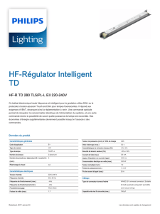 HF-Régulator Intelligent TD