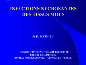 Infections graves des parties molles - Infectio