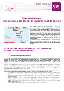 NE69 - L`économie 2009 de St-Barthélemy - Mars 2010