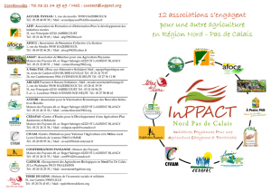 Brochure InPPACT - Les agricultures alternatives